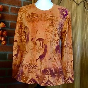 New Mexico Kokopeli Tee Size Medium